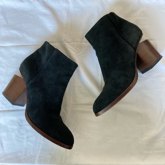 Alexander Wang Shoes - ALEXANDER WANG Gabi Cut-Out Suede Black Ankle Boots Sz. 9